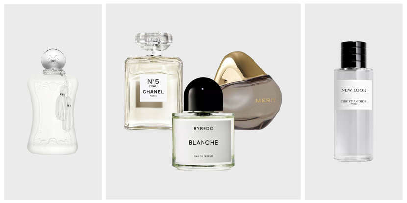 Minimalistische, klare Parfums