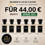 6x 50 ml Mystik-Parfümflaschen