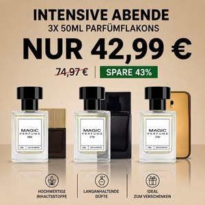 Intensive Abende – 3X 50ml Parfümflakons
