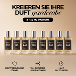 8X 50ml Parfümflaschen