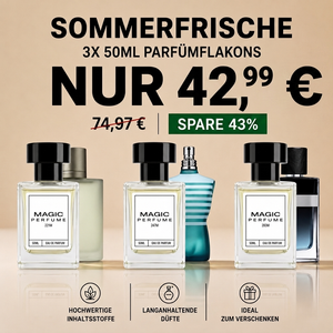 Sommerfrische – 3X 50ml Parfümflakons